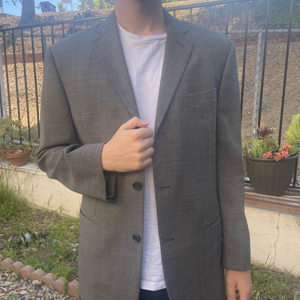 Barney’s New York wool suit jacket